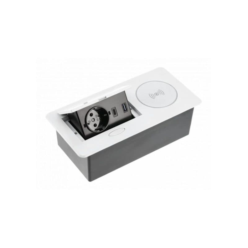 GTV AE-PB1SAVAP-10-ROZETKA TƏKLİ+NAQİLSİZ ŞARJ +USB AĞ