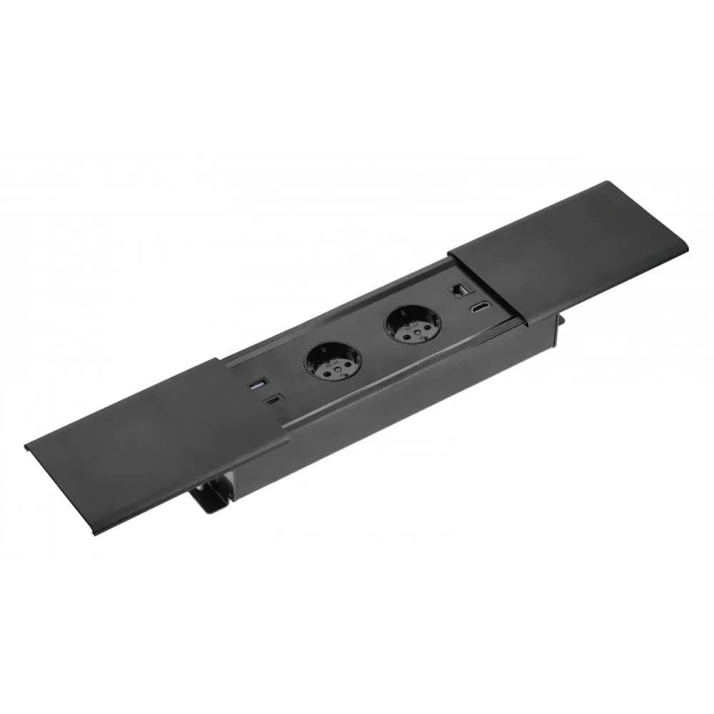 GTV AE-PB2SPRES-20 ROZETKA SİYİRMƏLİ QARA