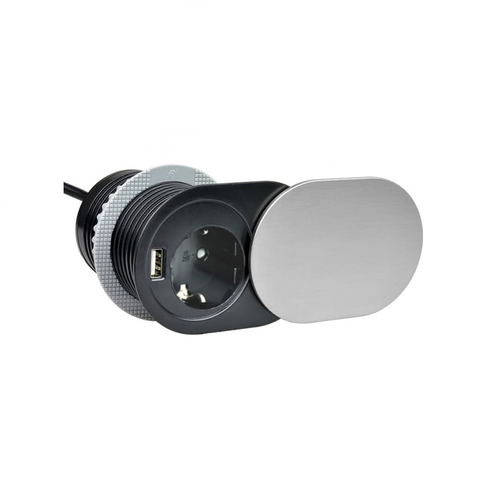 GTV AE-BPW1S1UCH-51 ROZETKA SİYİRMƏLİ + USB