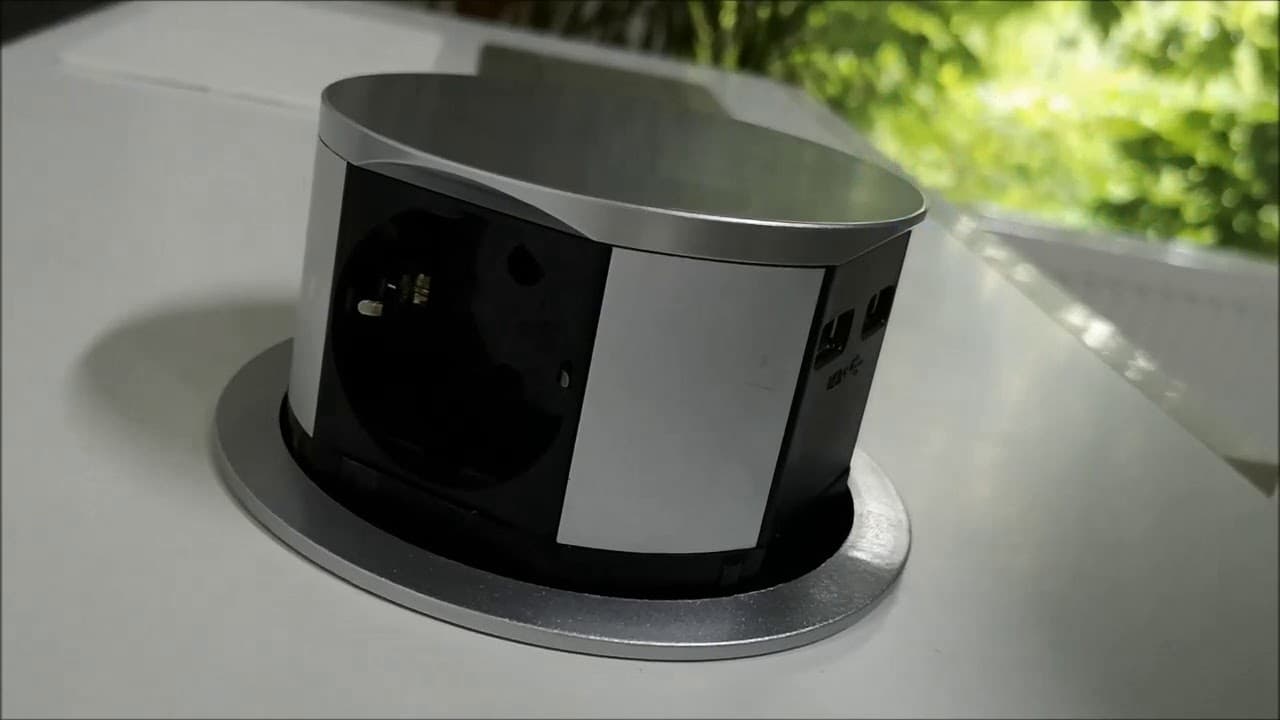 GTV AE-BPW3S100U-53 ROZETKA ÜÇLÜ DAİRƏVİ + USB